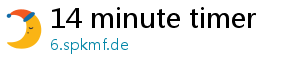 14 minute timer