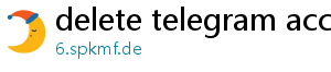 delete telegram account