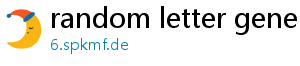 random letter generator