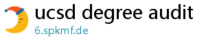 ucsd degree audit