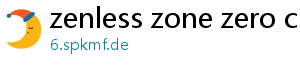 zenless zone zero characters